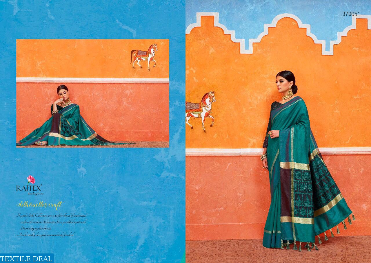 Rajtex kaashi Silk Wholesale Rich look Silk Saree